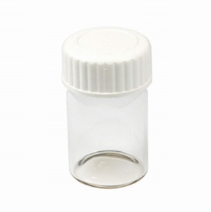 Glasbeker met deksel 15ml