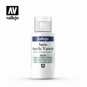 Vallejo Satin Acrylic Varnish 60ml.