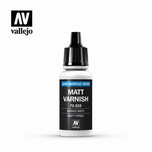 Vallejo Matte Varnish 18ml.