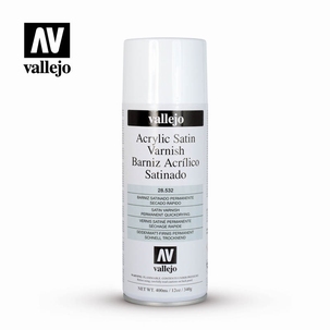 Acrylic Aerosol Varnish Satin 400 ml.