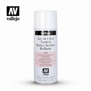 Vallejo Acrylic Aerosol Varnish Gloss 400 ml.