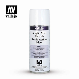 Vallejo Acrylic Aerosol Varnish Matte 400 ml.
