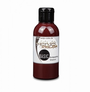 Senjo Bodypaint  Basic Wine Red