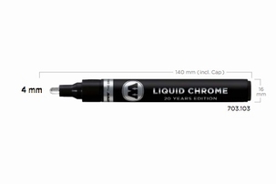 Molotow Liquid Chrome Marker 4mm.