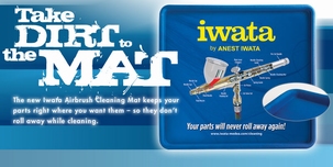 Iwata Airbrush Cleaning Mat