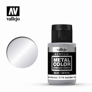 Vallejo Metal Color Semi Matte Aluminium