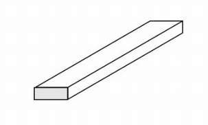 Evergreen Styrene Strip 0,25 x 0,50