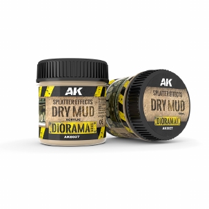AK Splatter Effects Dry Mud 100ml.