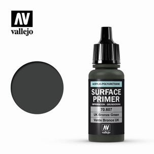 Vallejo Surface Primer UK Bronze Green 17ml.