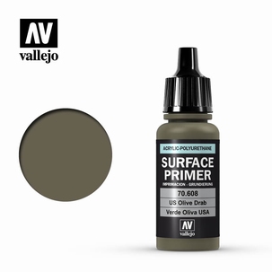 Vallejo Surface Primer USA Olive Drab 17ml. 70608