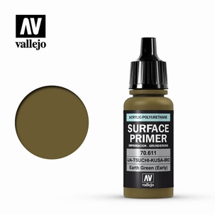 Vallejo Surface Primer Earth Green (Early) 17ml.