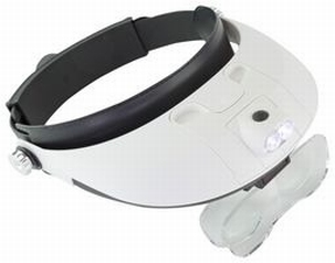 Lightcraft Pro Led Headband Magnifier Kit