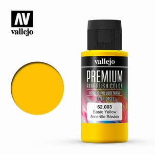 Vallejo Premium Opaque Basic Yellow 62003