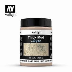 Vallejo Light Brown Mud 26810