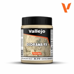 Vallejo Light Brown Mud 26810
