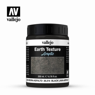 Vallejo Black Lava Asphalt 26214