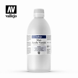 Vallejo Matte Acrylic Varnish 500ml.