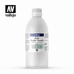 Vallejo Satin Acrylic Varnish  500ml.