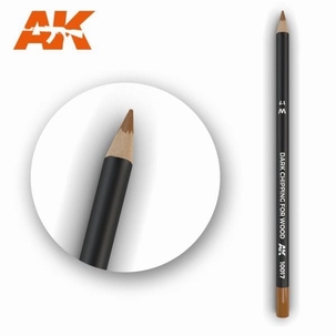 AK10017 Dark Chipping for Wood Weathering Pencil
