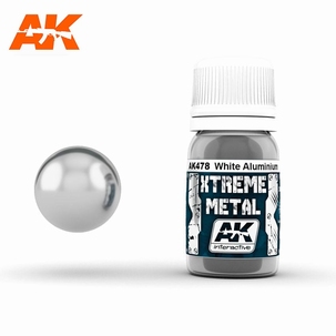 AK Interactive Xtreme Metal White Aluminium