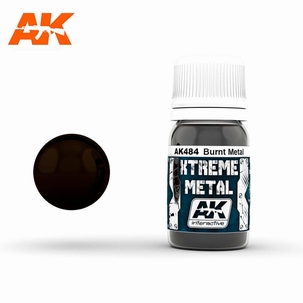 AK Interactive Xtreme Metal Burnt Metal