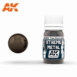 AK Interactive Xtreme Metal Pale Burnt Metal