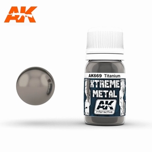 AK Interactive Xtreme Metal Titanium
