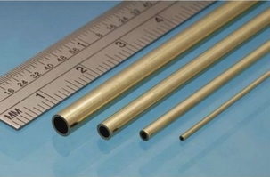 Albion Brass Tube 1mm x 0,25mm x 0,5mm