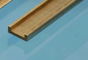 Albion Brass C Channel 1mm x 2,5mm x 1mm
