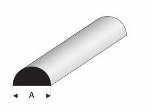 Halfrond profiel 5mm