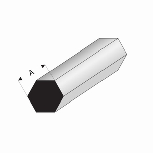 Hexagonaal profiel 4mm