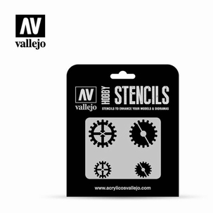 Vallejo Stencils Gear Markings
