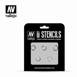 Vallejo Stencils Dreum Oil Markings