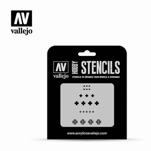 Vallejo Stencils Assorted German WWII Tank Markings