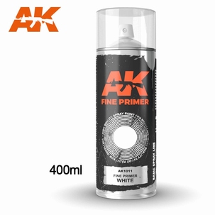 AK1011 Fine Primer White Spray