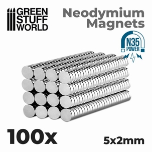 GSW Neodymium Magnets 5x2mm N35