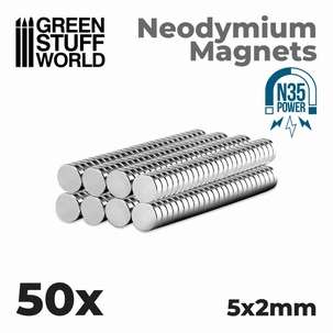 GSW Neodymium Magnets 5x2mm N35