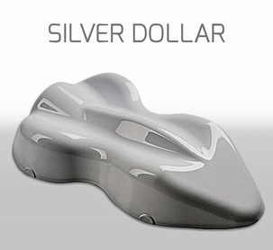 Custom Creative Base Metallic Silver Dollar