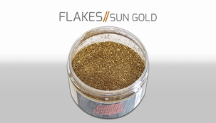 Custom Creative Flake Sun Gold