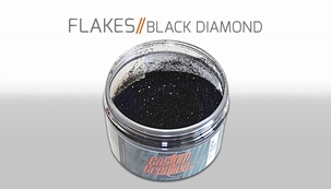 Custom Creative Flake Black Diamond