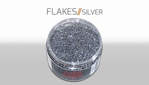 Custom Creative Flake Silver 004