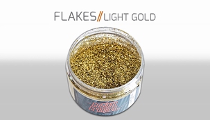 Custom Creative Flake Light Gold 015