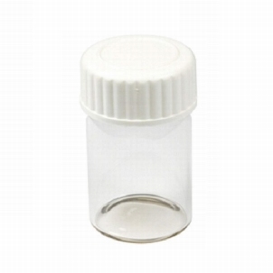 Glasbeker met deksel15ml