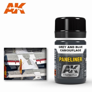 AK Panelliner Panelliner For Grey and Blue Camouflage 2072