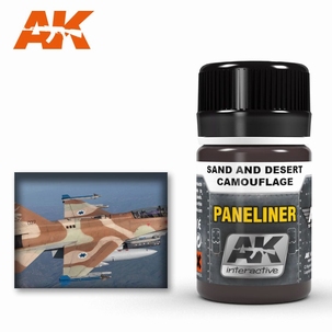 AK Panelliner for sand and Dessert Camouflage 2073