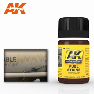 AK Engine Effects Fuel Stains 025