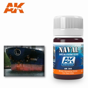 AK Streaking Effects Brown Streaking Grime 304