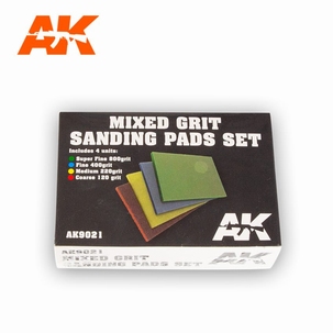 AK Mixed Grit Sanding Pads