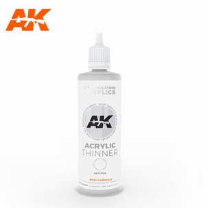 AK Acrylic 3rd Generation Thinner 100ml
