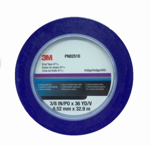 3M Vinyl Fine-Line Tape Blue 9,25mm